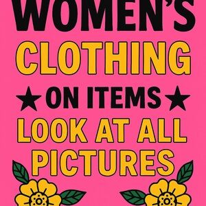 Women’s clothing sale